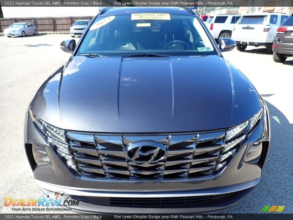 2022 Hyundai Tucson SEL AWD Portofino Gray / Black Photo #9
