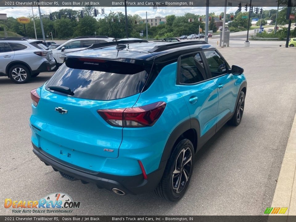 2021 Chevrolet Trailblazer RS Oasis Blue / Jet Black Photo #6