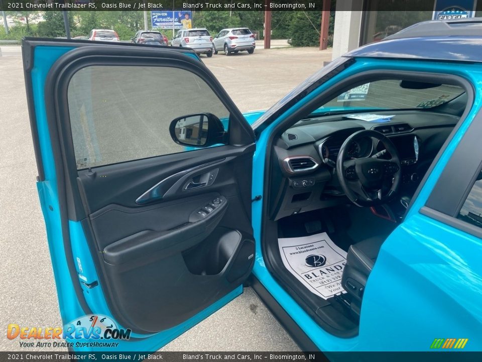 2021 Chevrolet Trailblazer RS Oasis Blue / Jet Black Photo #9