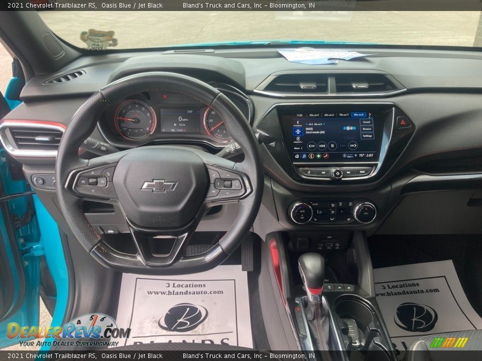2021 Chevrolet Trailblazer RS Oasis Blue / Jet Black Photo #10