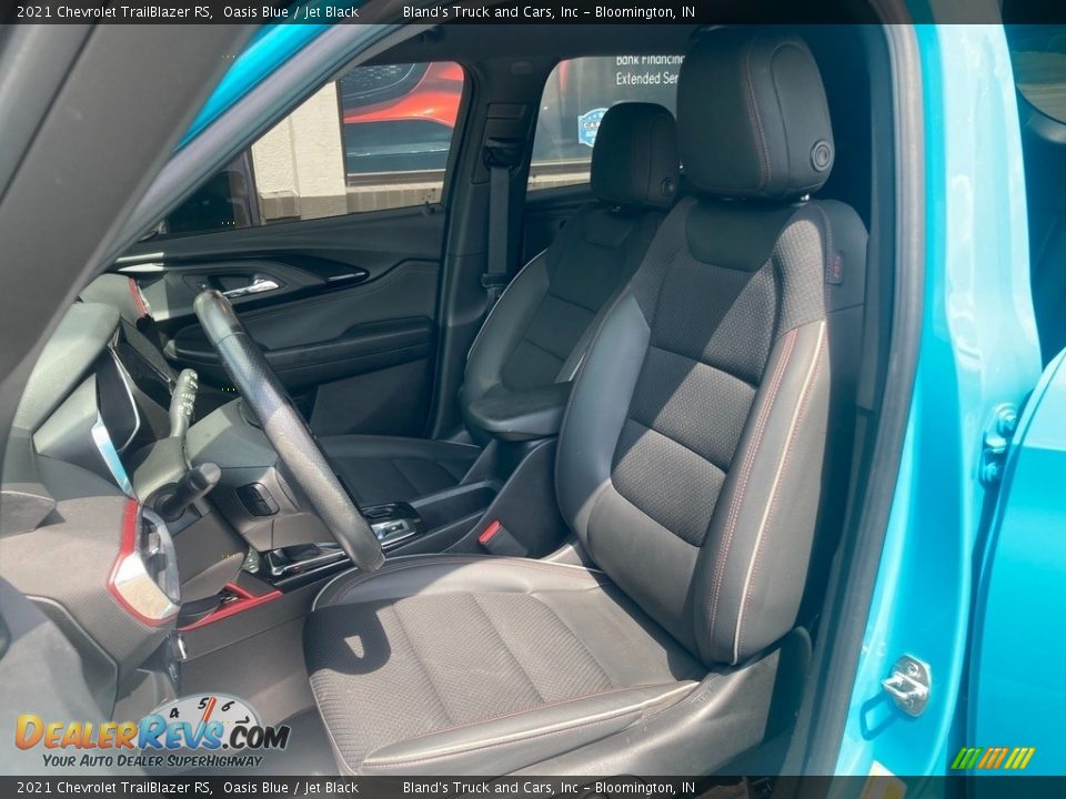 2021 Chevrolet TrailBlazer RS Oasis Blue / Jet Black Photo #14