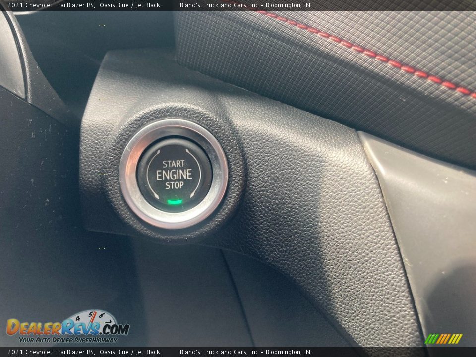 2021 Chevrolet TrailBlazer RS Oasis Blue / Jet Black Photo #22