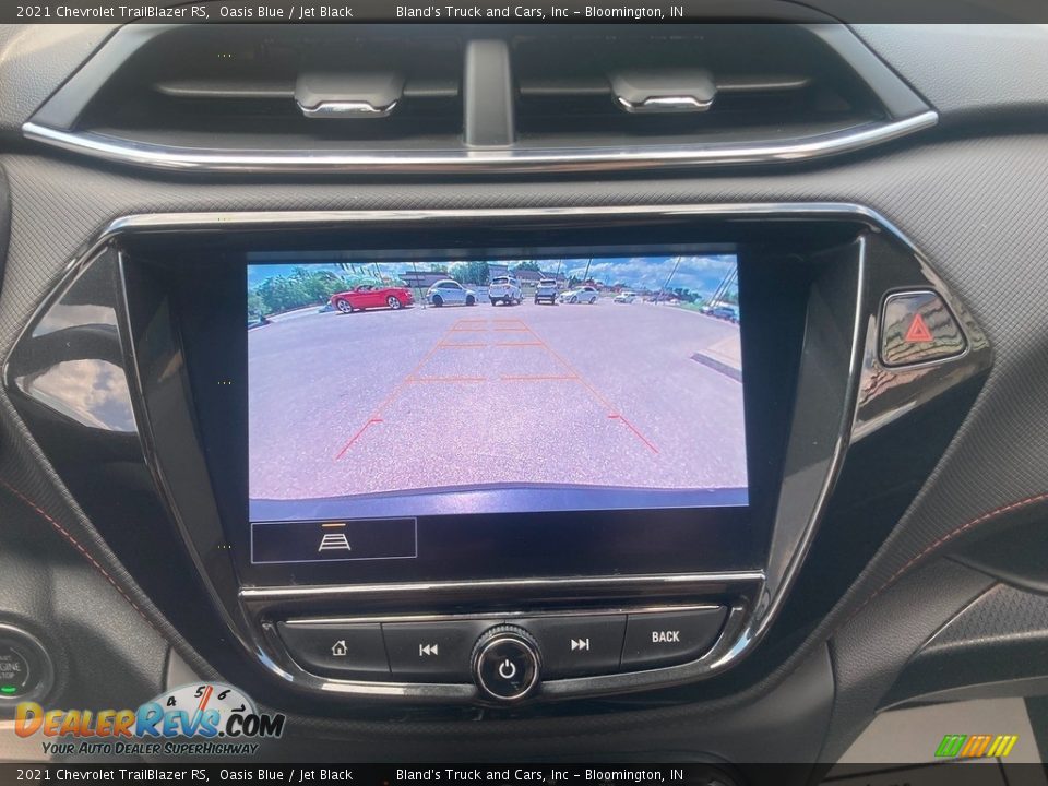 2021 Chevrolet Trailblazer RS Oasis Blue / Jet Black Photo #28