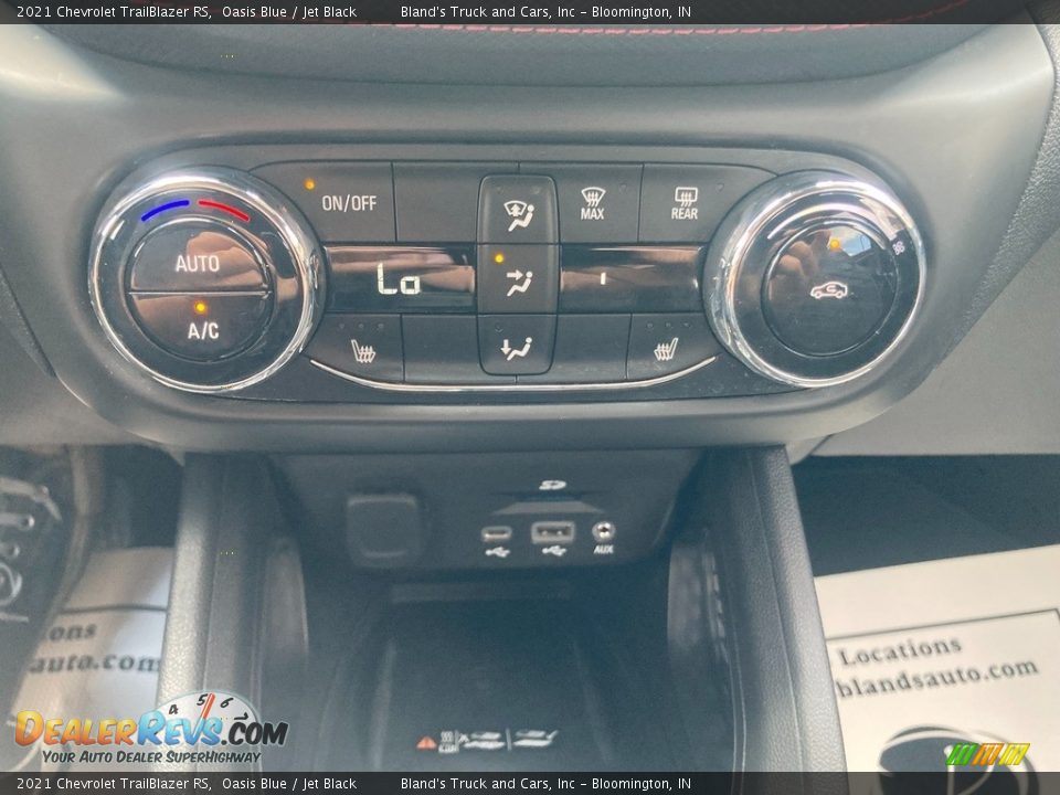 2021 Chevrolet TrailBlazer RS Oasis Blue / Jet Black Photo #29