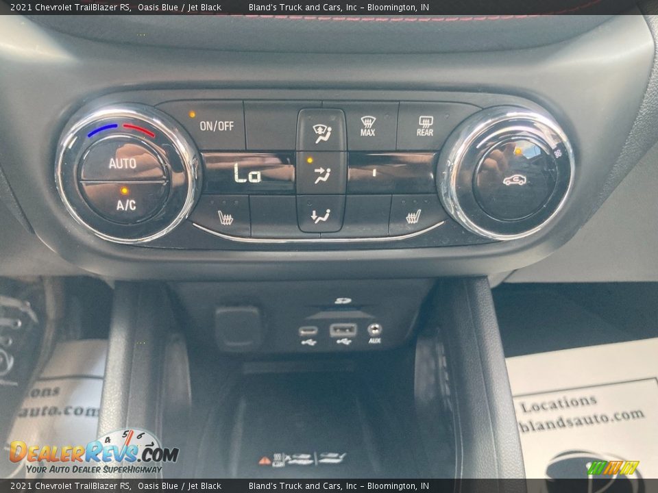 2021 Chevrolet Trailblazer RS Oasis Blue / Jet Black Photo #29