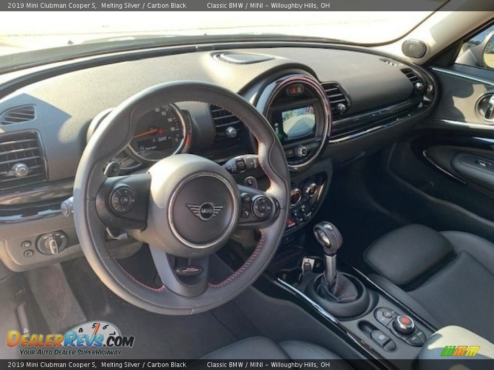 2019 Mini Clubman Cooper S Melting Silver / Carbon Black Photo #3