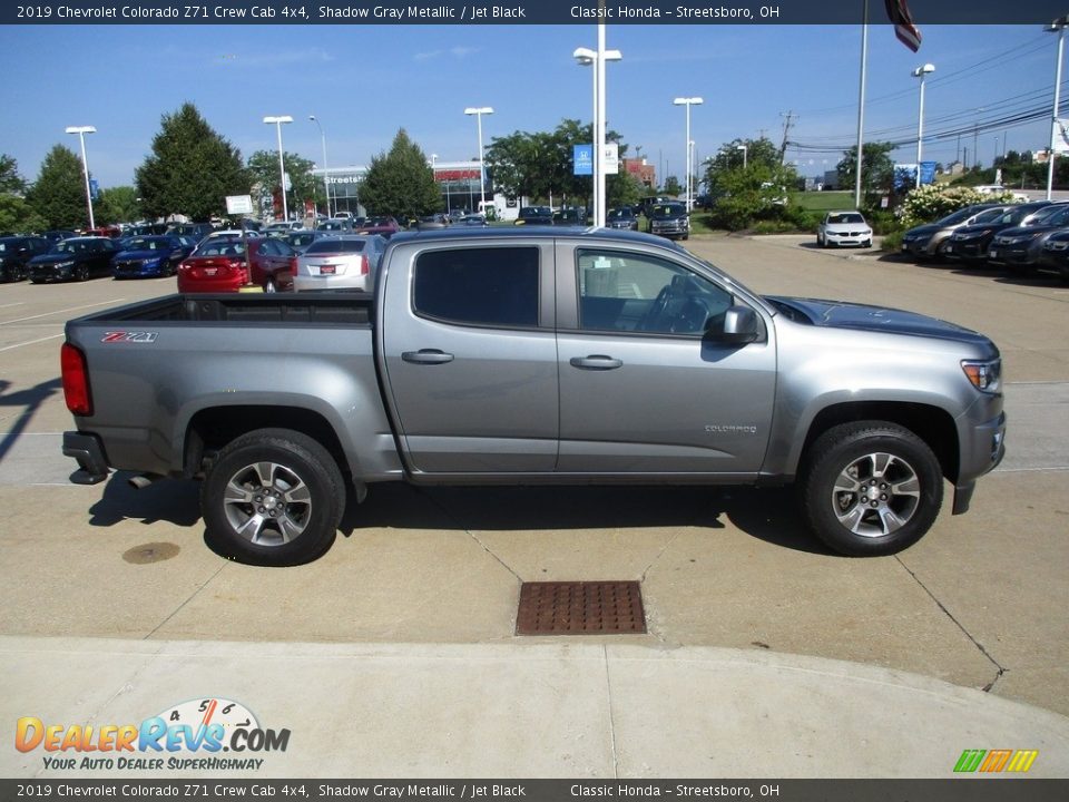 2019 Chevrolet Colorado Z71 Crew Cab 4x4 Shadow Gray Metallic / Jet Black Photo #4