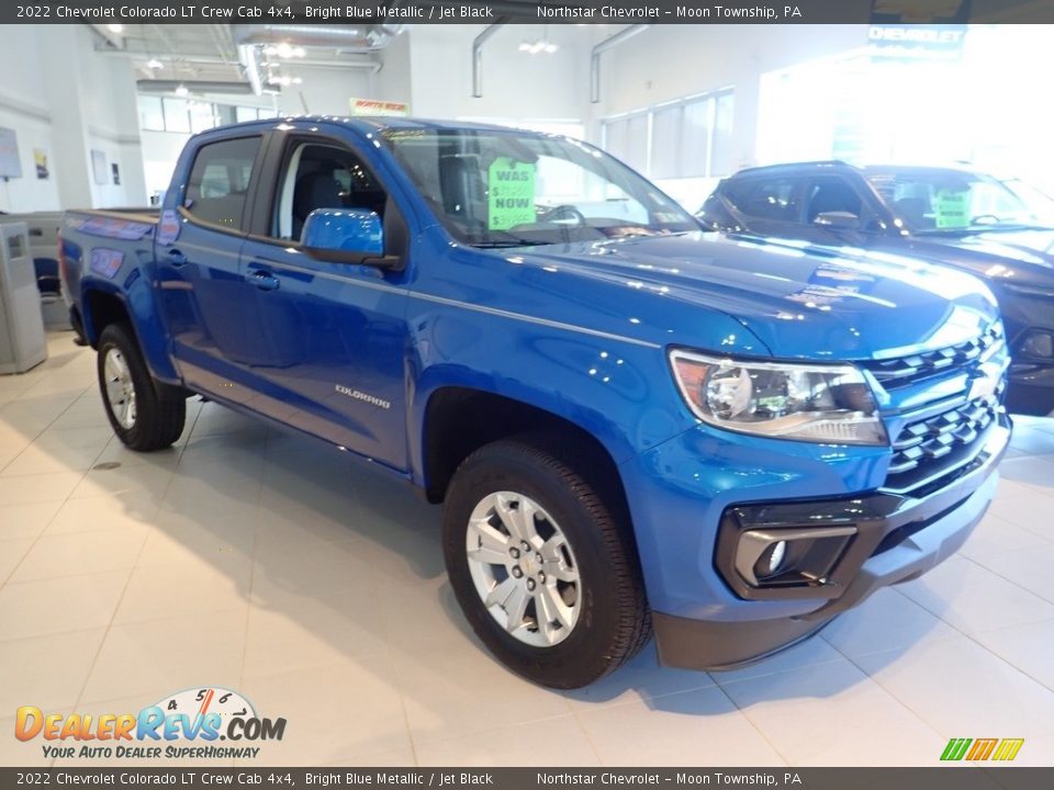 Bright Blue Metallic 2022 Chevrolet Colorado LT Crew Cab 4x4 Photo #5