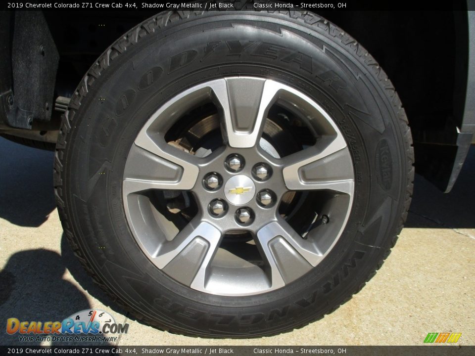 2019 Chevrolet Colorado Z71 Crew Cab 4x4 Shadow Gray Metallic / Jet Black Photo #6