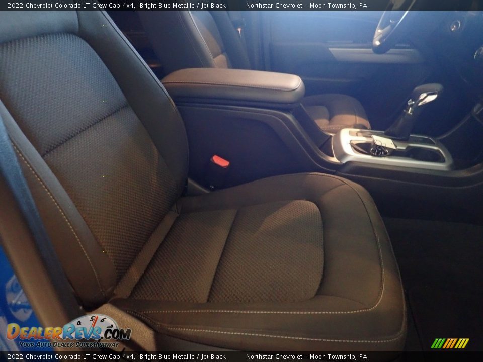 2022 Chevrolet Colorado LT Crew Cab 4x4 Bright Blue Metallic / Jet Black Photo #8