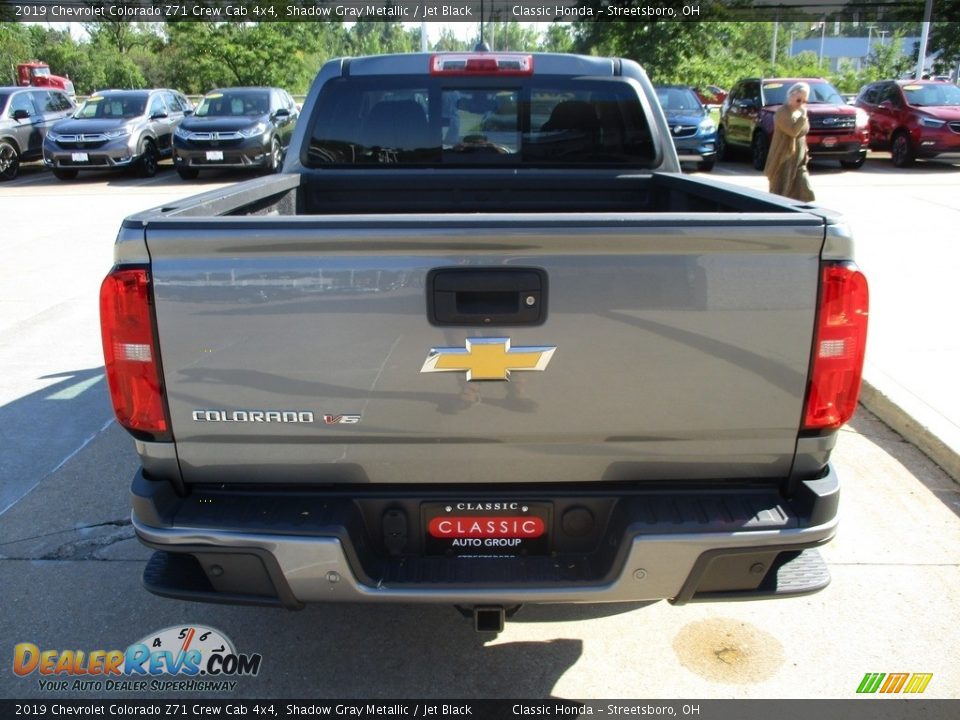 2019 Chevrolet Colorado Z71 Crew Cab 4x4 Shadow Gray Metallic / Jet Black Photo #8