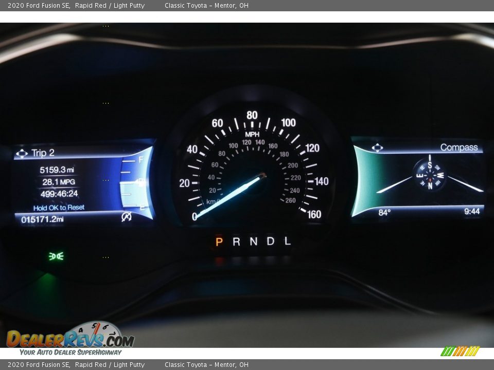 2020 Ford Fusion SE Rapid Red / Light Putty Photo #9