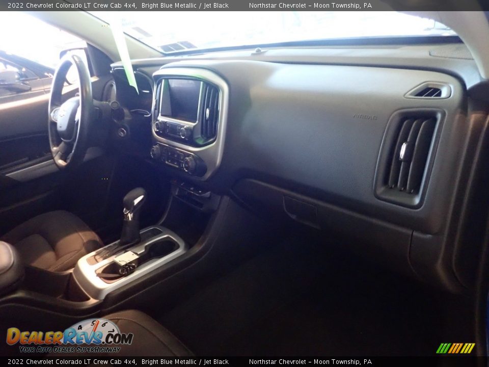 2022 Chevrolet Colorado LT Crew Cab 4x4 Bright Blue Metallic / Jet Black Photo #9