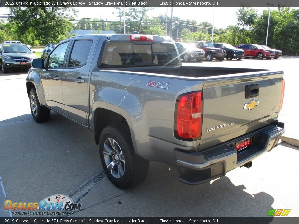 2019 Chevrolet Colorado Z71 Crew Cab 4x4 Shadow Gray Metallic / Jet Black Photo #9