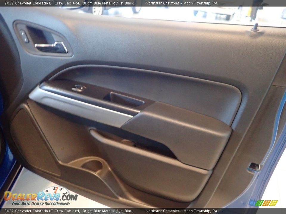 2022 Chevrolet Colorado LT Crew Cab 4x4 Bright Blue Metallic / Jet Black Photo #10