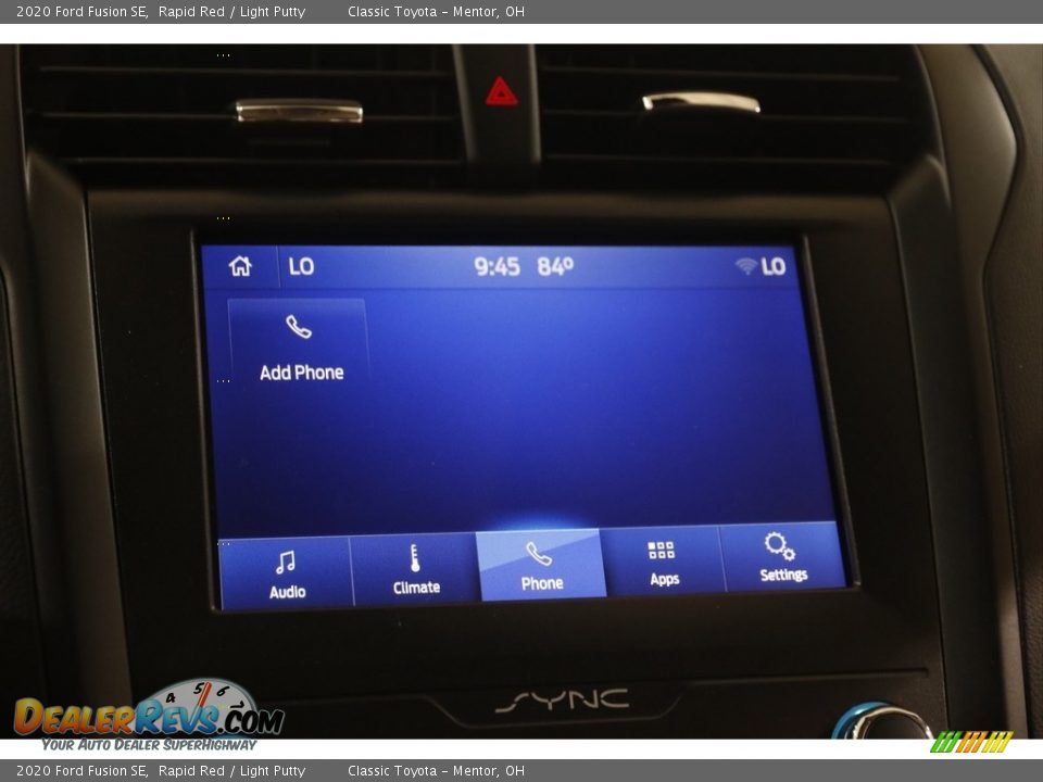 2020 Ford Fusion SE Rapid Red / Light Putty Photo #13