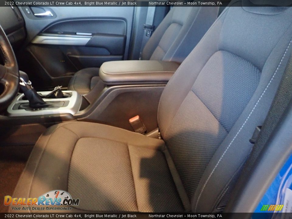 2022 Chevrolet Colorado LT Crew Cab 4x4 Bright Blue Metallic / Jet Black Photo #13