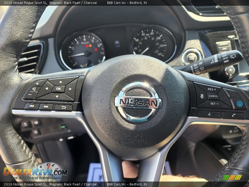 2019 Nissan Rogue Sport SL Steering Wheel Photo #12