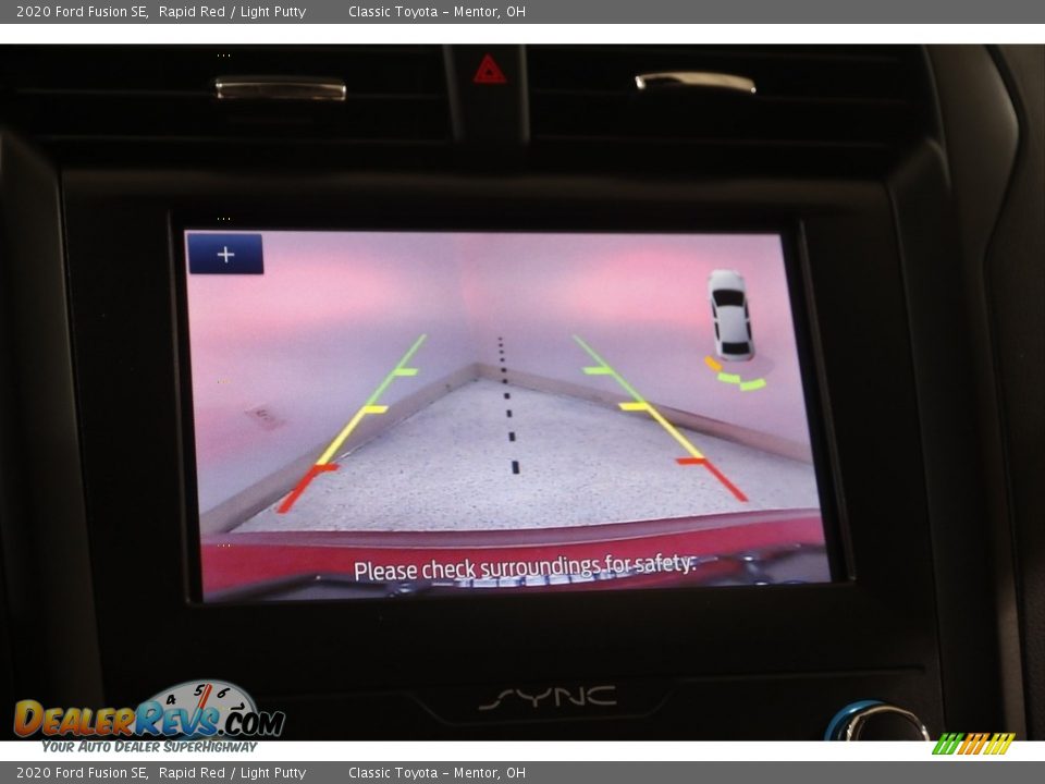 2020 Ford Fusion SE Rapid Red / Light Putty Photo #16