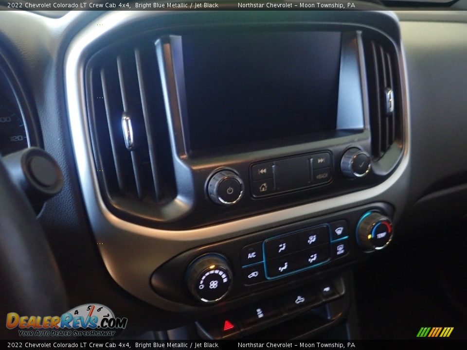 2022 Chevrolet Colorado LT Crew Cab 4x4 Bright Blue Metallic / Jet Black Photo #17