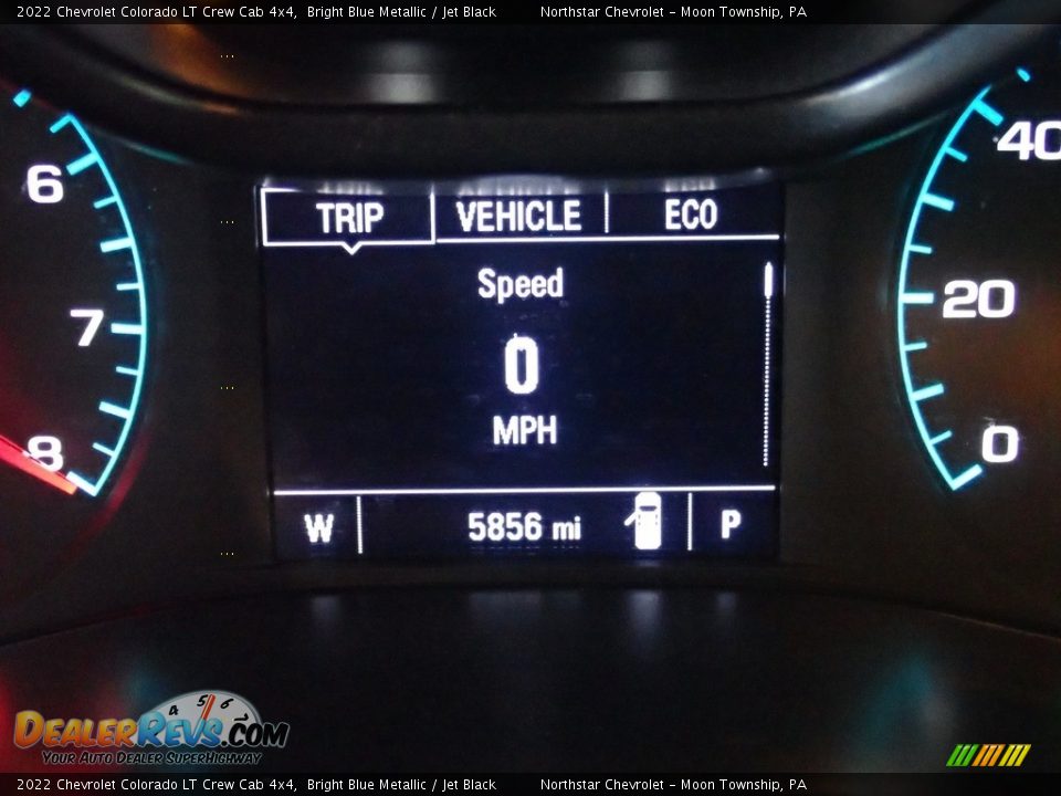 2022 Chevrolet Colorado LT Crew Cab 4x4 Bright Blue Metallic / Jet Black Photo #19