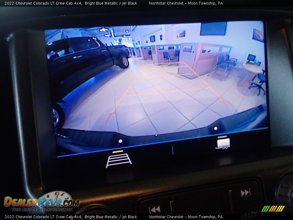 2022 Chevrolet Colorado LT Crew Cab 4x4 Bright Blue Metallic / Jet Black Photo #20