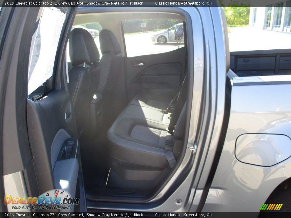 2019 Chevrolet Colorado Z71 Crew Cab 4x4 Shadow Gray Metallic / Jet Black Photo #23