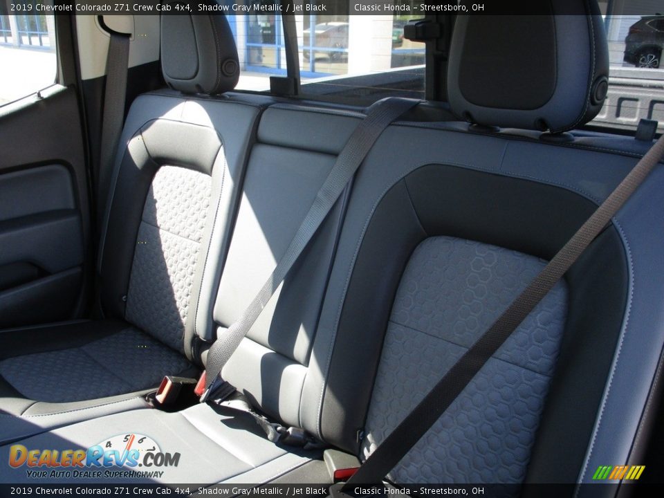 2019 Chevrolet Colorado Z71 Crew Cab 4x4 Shadow Gray Metallic / Jet Black Photo #24