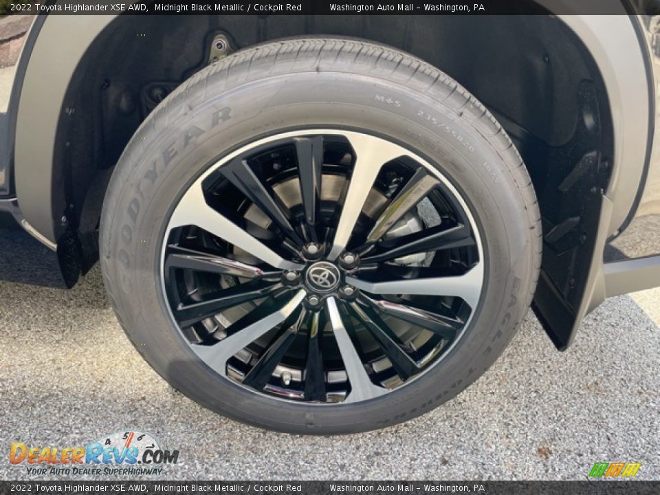 2022 Toyota Highlander XSE AWD Wheel Photo #27