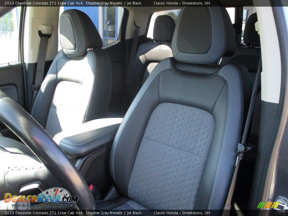 2019 Chevrolet Colorado Z71 Crew Cab 4x4 Shadow Gray Metallic / Jet Black Photo #27