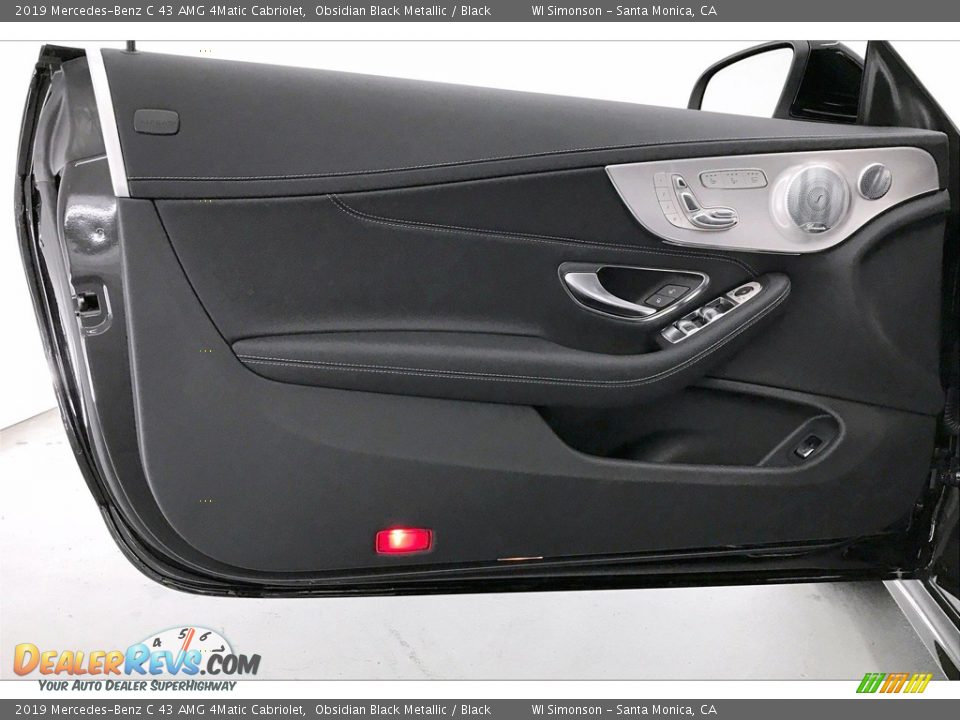 Door Panel of 2019 Mercedes-Benz C 43 AMG 4Matic Cabriolet Photo #25