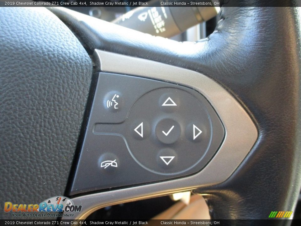 2019 Chevrolet Colorado Z71 Crew Cab 4x4 Shadow Gray Metallic / Jet Black Photo #34