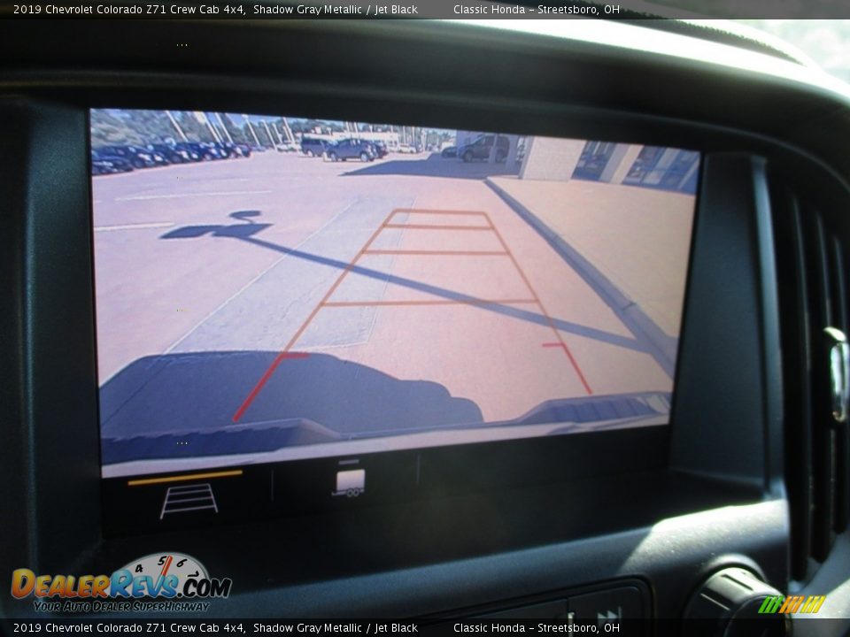 2019 Chevrolet Colorado Z71 Crew Cab 4x4 Shadow Gray Metallic / Jet Black Photo #35