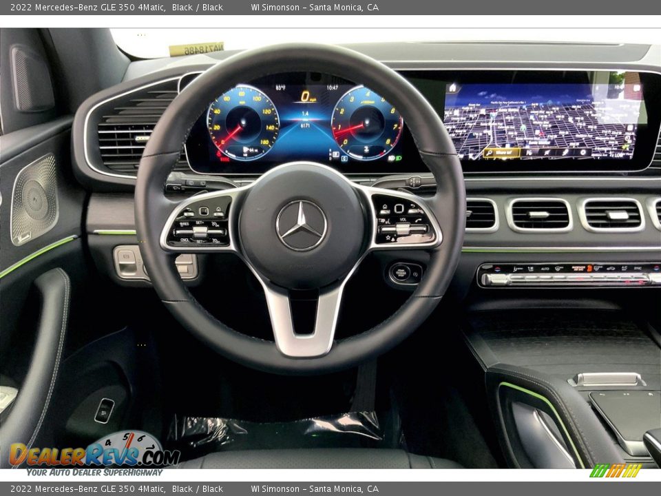 2022 Mercedes-Benz GLE 350 4Matic Steering Wheel Photo #4