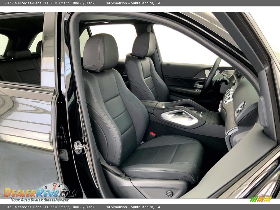 Black Interior - 2022 Mercedes-Benz GLE 350 4Matic Photo #6