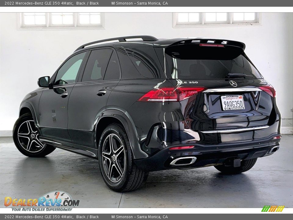 Black 2022 Mercedes-Benz GLE 350 4Matic Photo #10