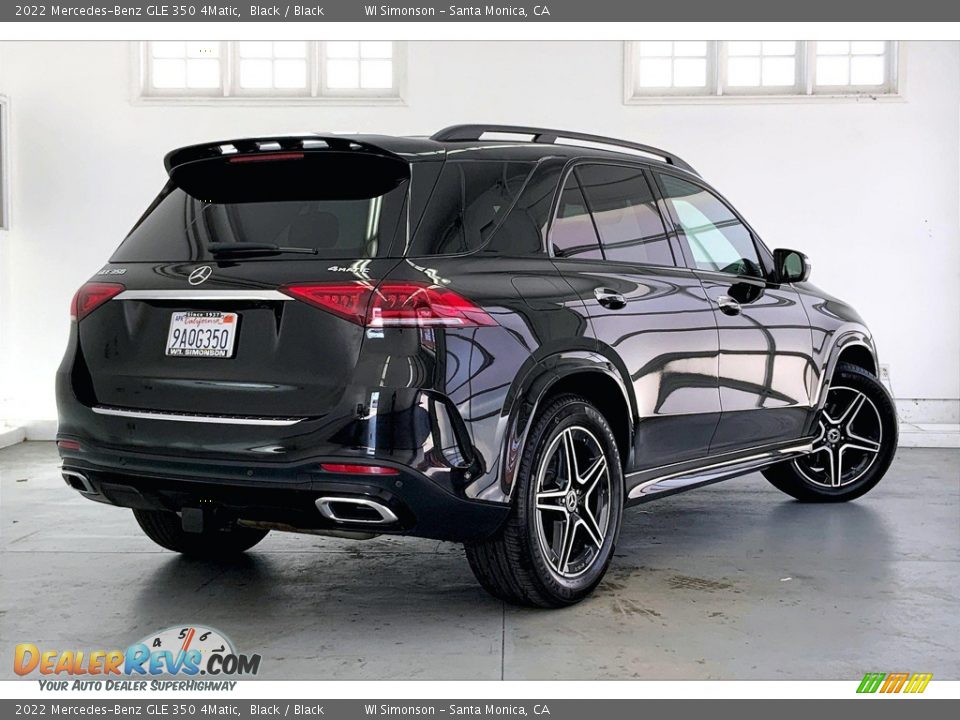 2022 Mercedes-Benz GLE 350 4Matic Black / Black Photo #13