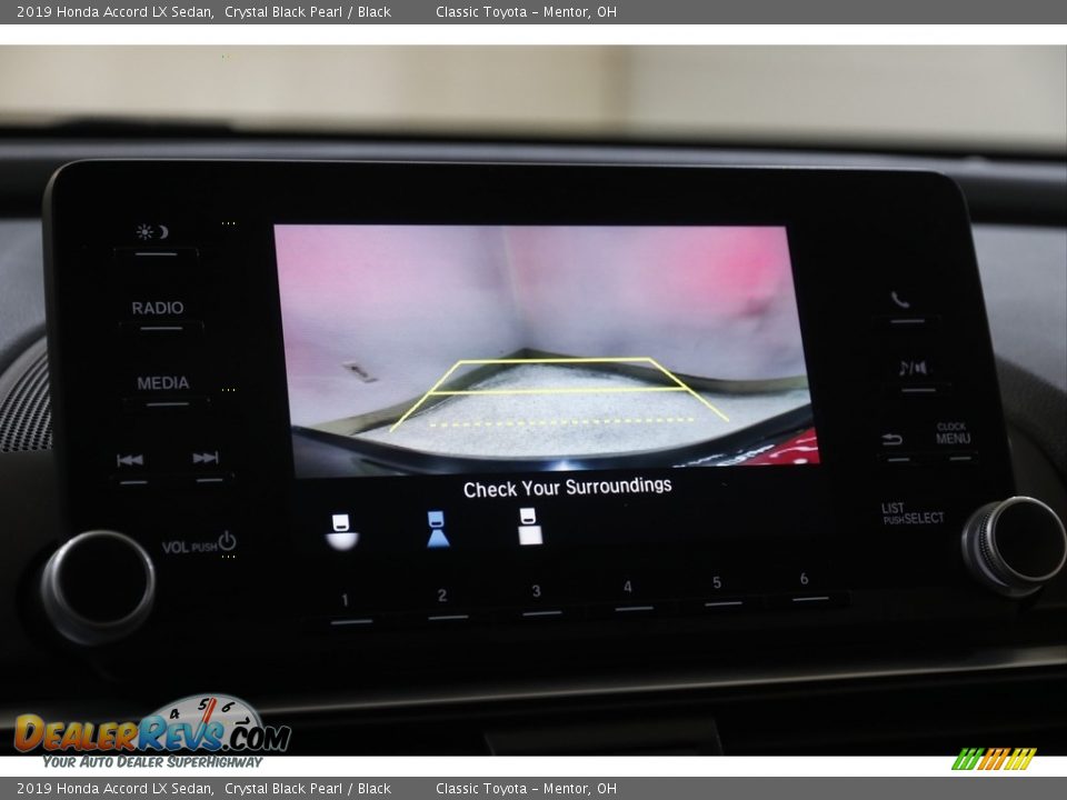 2019 Honda Accord LX Sedan Crystal Black Pearl / Black Photo #11