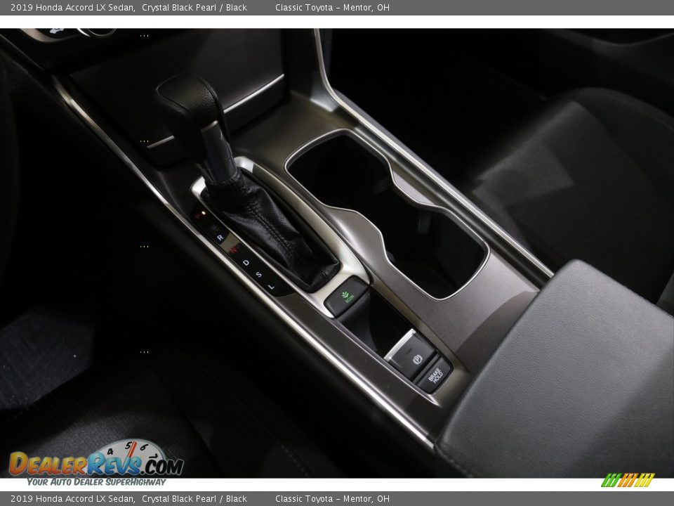 2019 Honda Accord LX Sedan Crystal Black Pearl / Black Photo #12