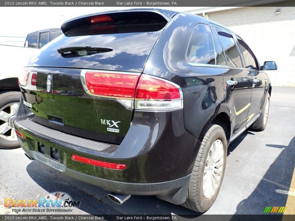 2013 Lincoln MKX AWD Tuxedo Black / Charcoal Black Photo #3