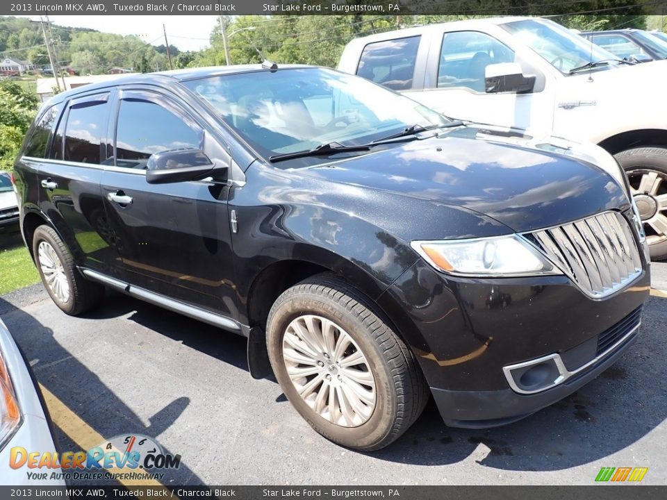 2013 Lincoln MKX AWD Tuxedo Black / Charcoal Black Photo #4