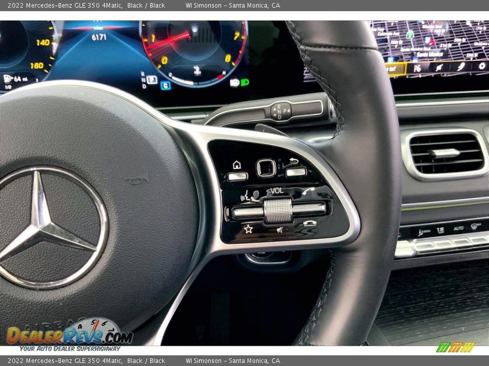 2022 Mercedes-Benz GLE 350 4Matic Steering Wheel Photo #22