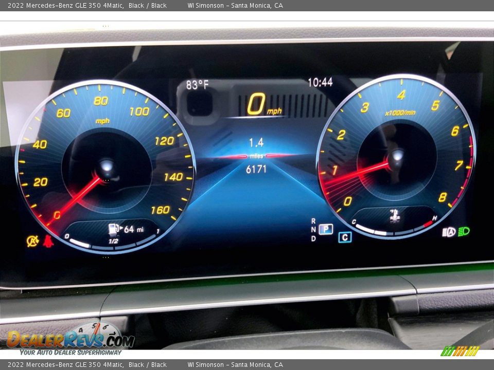 2022 Mercedes-Benz GLE 350 4Matic Gauges Photo #23