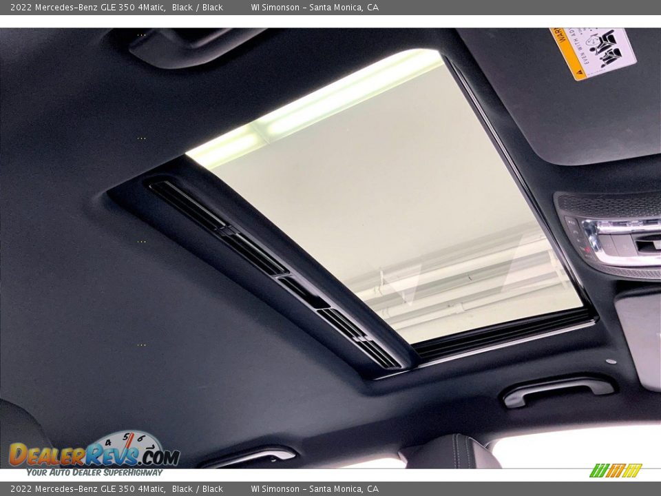 Sunroof of 2022 Mercedes-Benz GLE 350 4Matic Photo #25
