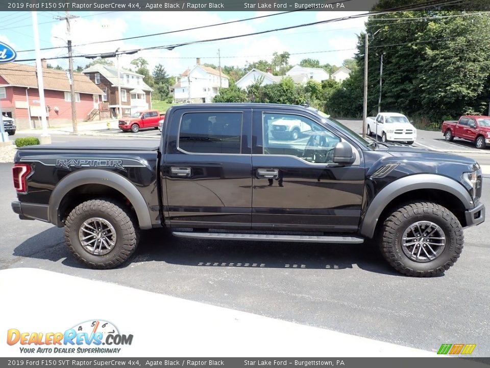 Agate Black 2019 Ford F150 SVT Raptor SuperCrew 4x4 Photo #7