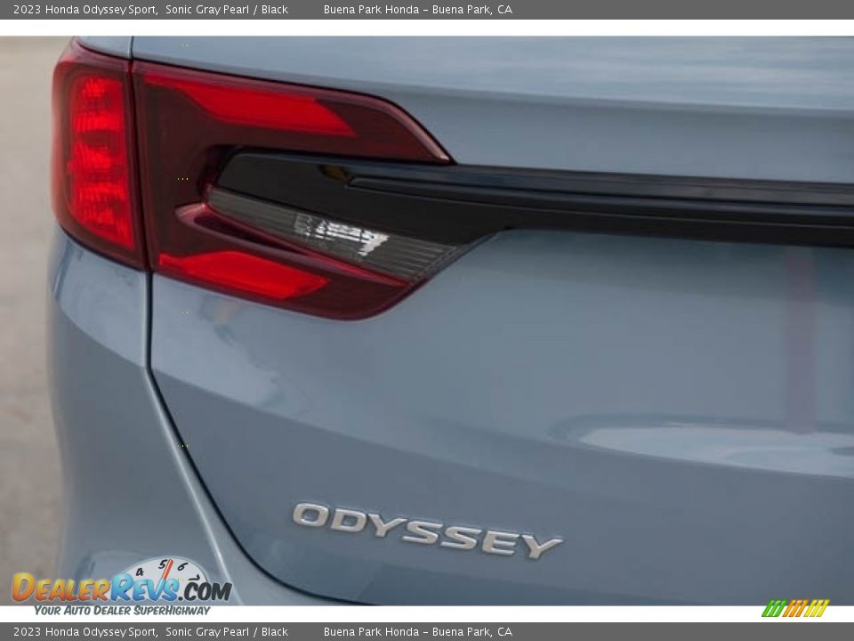 2023 Honda Odyssey Sport Sonic Gray Pearl / Black Photo #6