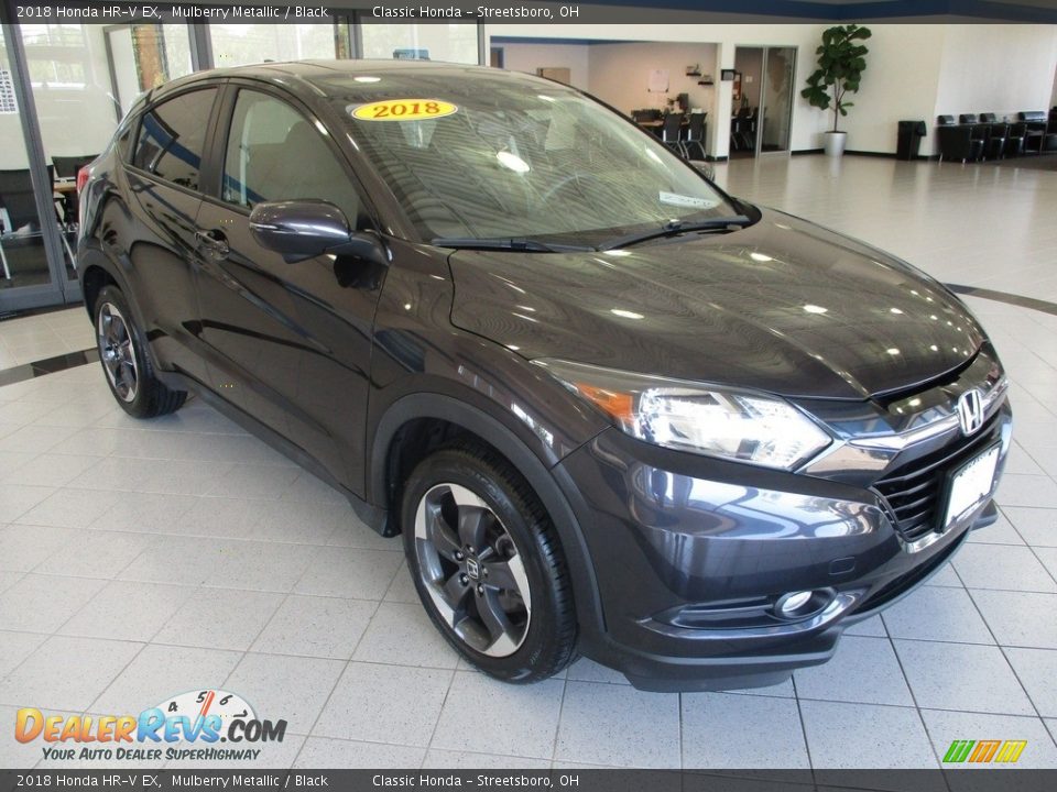 2018 Honda HR-V EX Mulberry Metallic / Black Photo #3