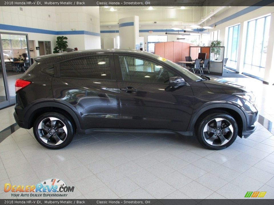 2018 Honda HR-V EX Mulberry Metallic / Black Photo #4