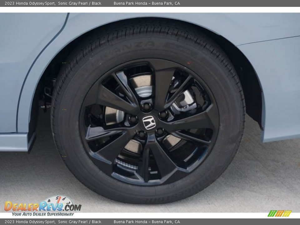 2023 Honda Odyssey Sport Sonic Gray Pearl / Black Photo #12