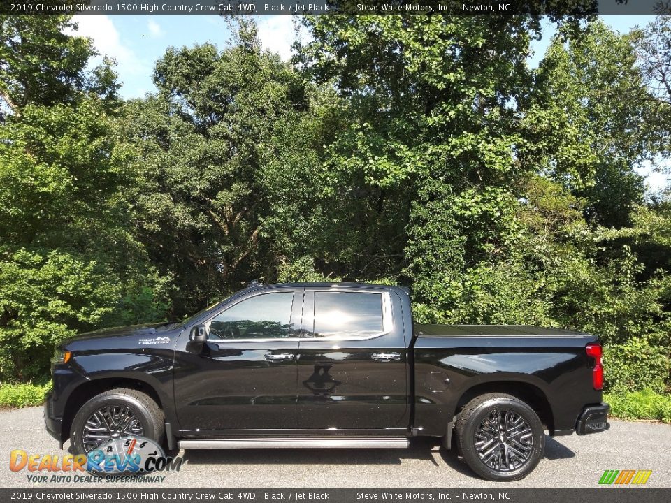 Black 2019 Chevrolet Silverado 1500 High Country Crew Cab 4WD Photo #1